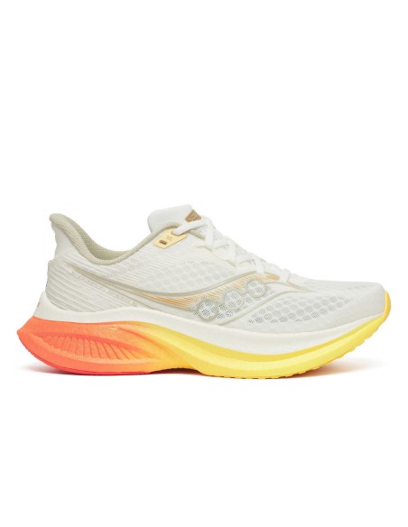 SAUCONY ENDORPHIN SPEED 5 IVORY/FIRE