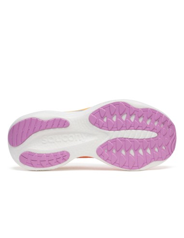 Saucony Ride 19 Mujer FIRE/ORCHID
