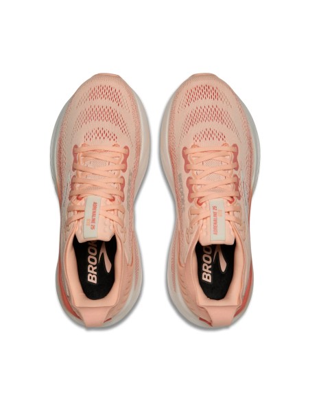 BROOKS Adrenaline GTS 25 MUJER Peach Echo/Coconut