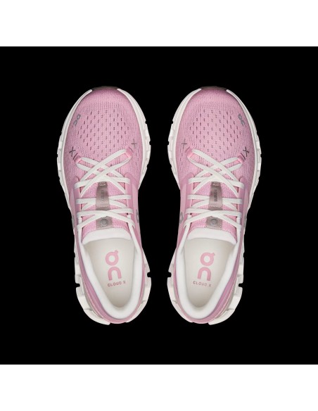 On running Cloud X 4 Mujer Petal/Sand