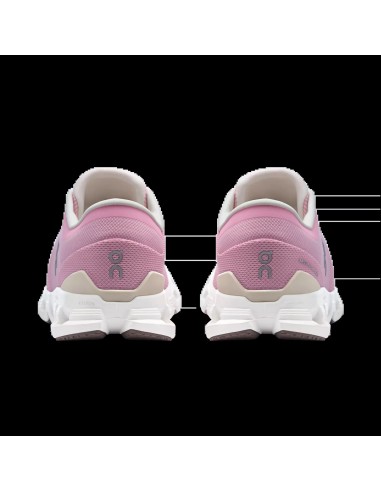 On running Cloud X 4 Mujer Petal/Sand