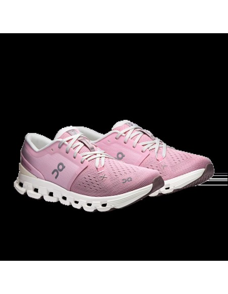 On running Cloud X 4 Mujer Petal/Sand