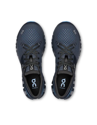 On running Cloud X 4 Navy/Gourami