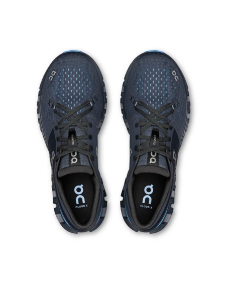 On running Cloud X 4 Navy/Gourami