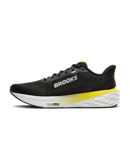 Brooks Launch 12 Black/Cyber Yellow/Oyster