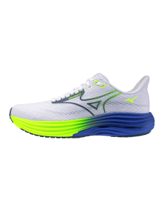 Mizuno WAVE RIDER 29 White/Estate Blue/Lightning Ye 2
