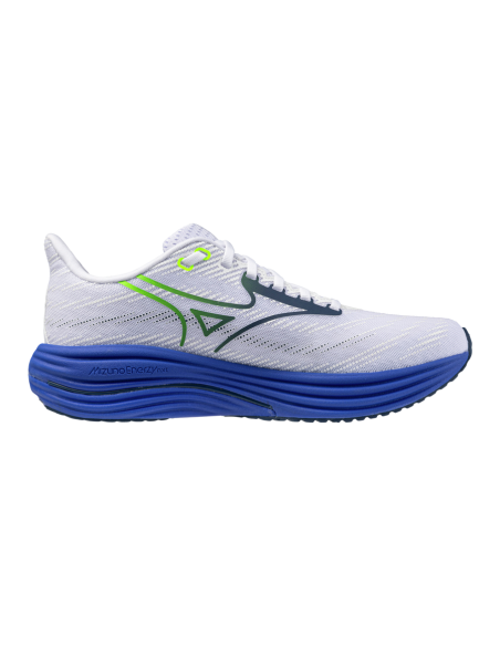 Mizuno WAVE RIDER 29 White/Estate Blue/Lightning Ye