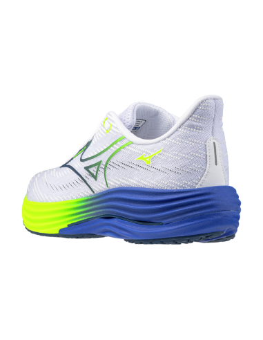 Mizuno WAVE RIDER 29 White/Estate Blue/Lightning Ye