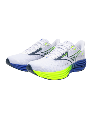 Mizuno WAVE RIDER 29 White/Estate Blue/Lightning Ye