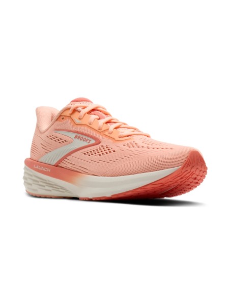 Brooks Launch 12 Peach/Coconut/Peach Echo