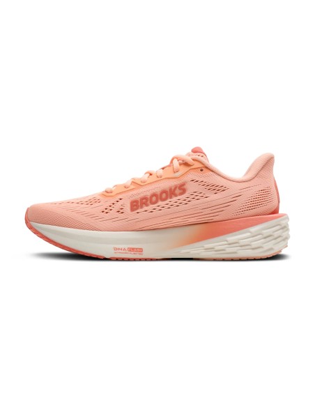 Brooks Launch 12 Peach/Coconut/Peach Echo