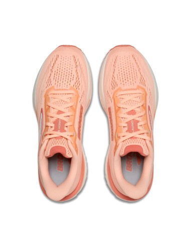 Brooks Launch 12 Peach/Coconut/Peach Echo