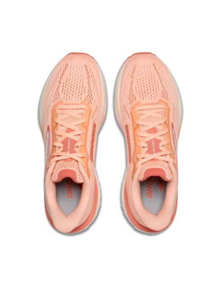 Brooks Launch 12 Peach/Coconut/Peach Echo