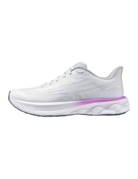 Mizuno Wave Skyrise 7 Mujer Ancient Water/White/First Bloom
