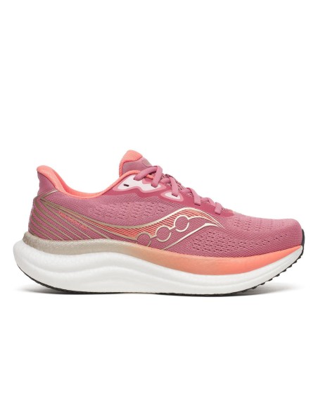 Saucony TRIUMPH 23 MUJER MAUVE/BLACK