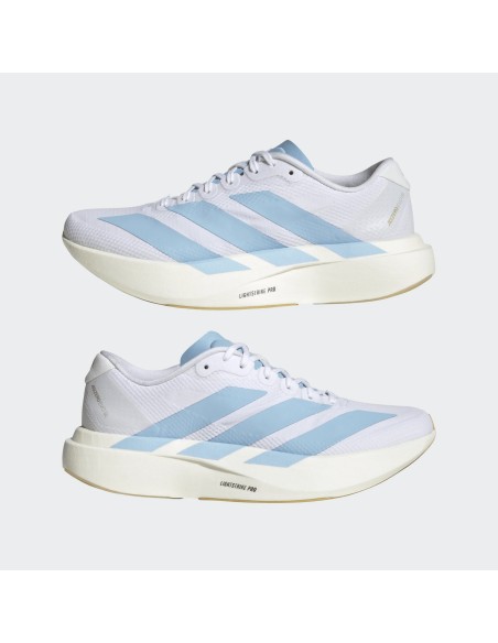 Adidas Adizero Evo SL Mujer FTWWHT/CLBLUE/MAGOLD
