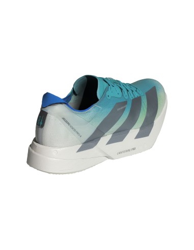 ADIZERO ADIOS PRO 4 Hi Res Aqua/Iron Metallic/Grey One