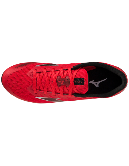 MIZUNO X FIRST 2 HighRiskRed/Black/Silver