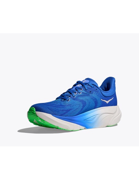 HOKA Arahi 8 Cobalt blue / Neon Green