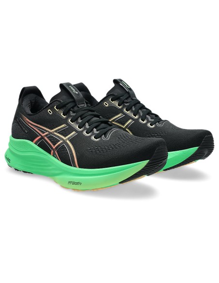 ASICS GEL-KAYANO 32 Black/Vital Green