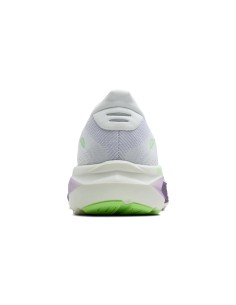 Brooks Ghost 18 Mujer  White/Purple Hebe/Green 2