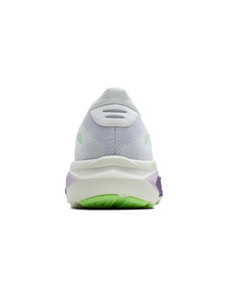 Brooks Ghost 18 Mujer  White/Purple Hebe/Green
