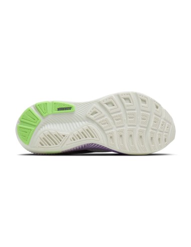Brooks Ghost 18 Mujer  White/Purple Hebe/Green