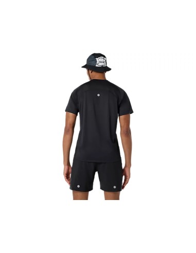ASICS ROAD FADE SS TOP Black/Cream