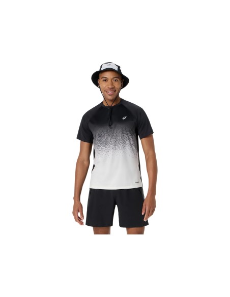ASICS ROAD FADE SS TOP Black/Cream