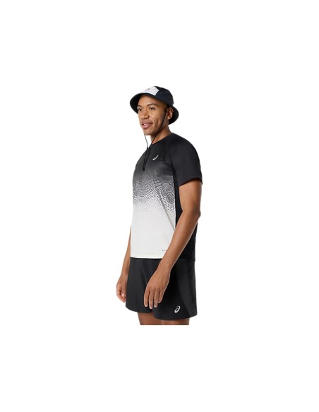 ASICS ROAD FADE SS TOP Black/Cream