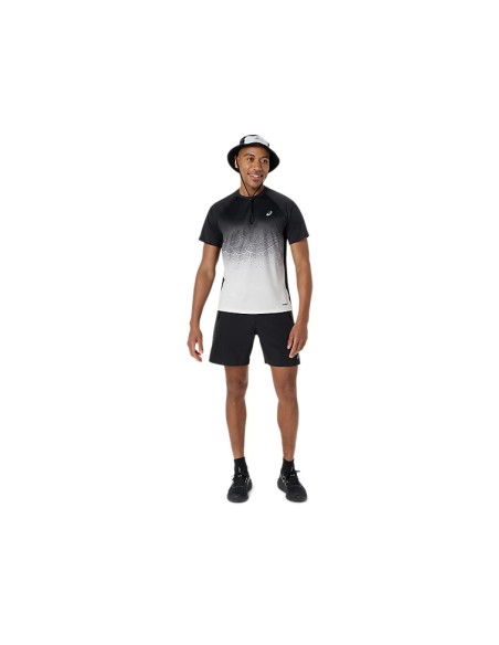 ASICS ROAD FADE SS TOP Black/Cream