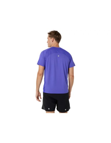 ASICS ROAD FADE SS TOP COBALT BURST/ILLUMINATE GREEN
