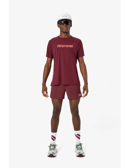 Nnormal Race T-shirt 02 Burgundy