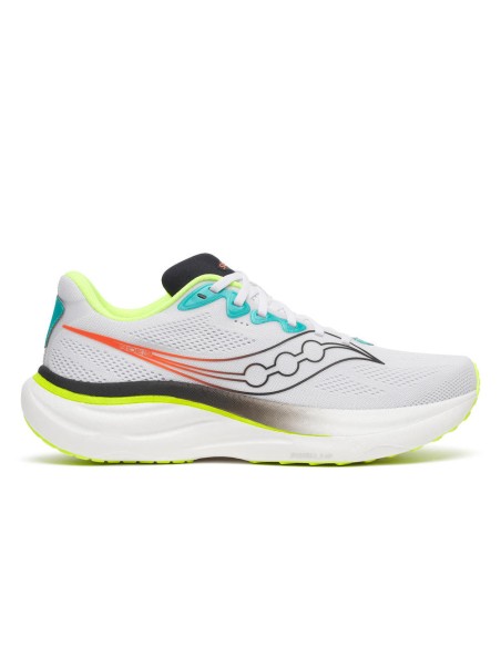 Saucony Ride 19 WHITE/CITRON