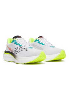 Saucony Ride 19 WHITE/CITRON 2