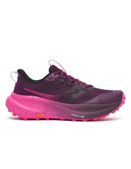 Saucony XODUS ULTRA 4 Mujer EGGPLANT/SHOCK