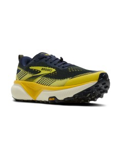 Brooks Cascadia 20 Navy/Cyber Yellow/Grey 2