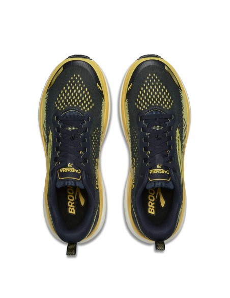Brooks Cascadia 20 Navy/Cyber Yellow/Grey
