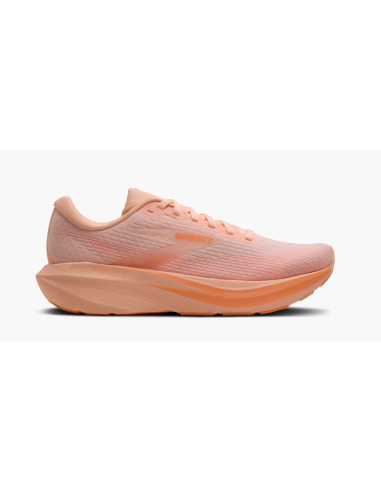 Brooks Ghost Amp MUJER Peach/Peach/White
