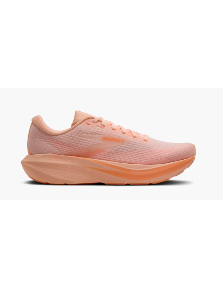 Brooks Ghost Amp MUJER Peach/Peach/White