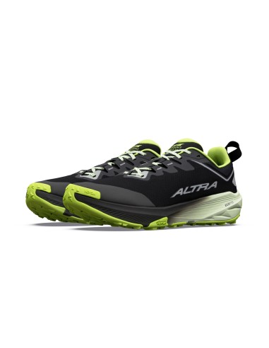 Altra Experience Wild 3+  Negro/Plata/Verde lima ácido