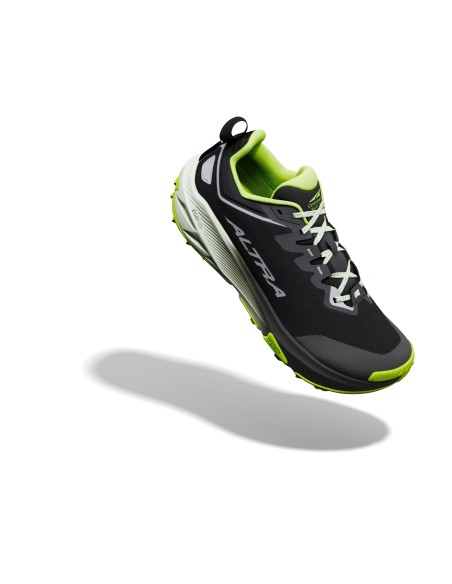 Altra Experience Wild 3+  Negro/Plata/Verde lima ácido