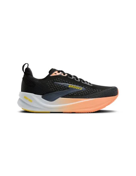 Brooks Ghost Max 4 Mujer Black/Folkstone/Cyber Peach