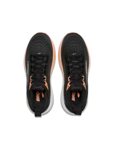 Brooks Ghost Max 4 Mujer Black/Folkstone/Cyber Peach