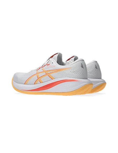 ASICS GEL-CUMULUS 28 Mujer White/Orange Glow
