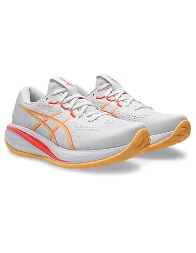 ASICS GEL-CUMULUS 28 Mujer White/Orange Glow