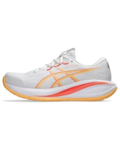 ASICS GEL-CUMULUS 28 Mujer White/Orange Glow
