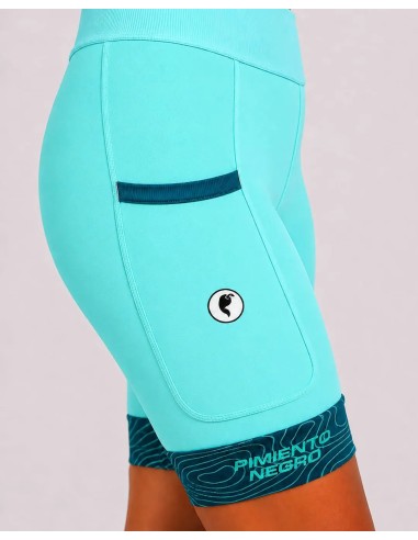 Pimiento Negro Mujer Eclipse azul mar
