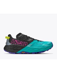 HOKA Speedgoat 7 Mujer black / electric aqua