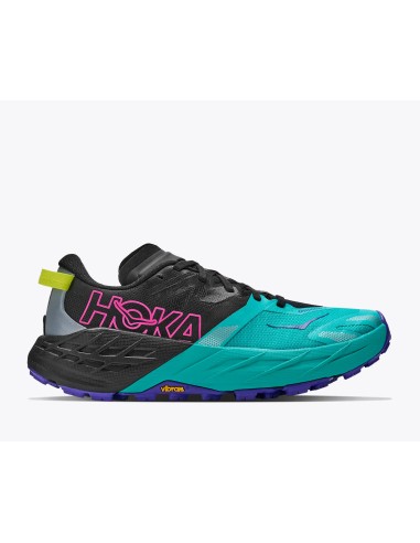 HOKA Speedgoat 7 Mujer black / electric aqua